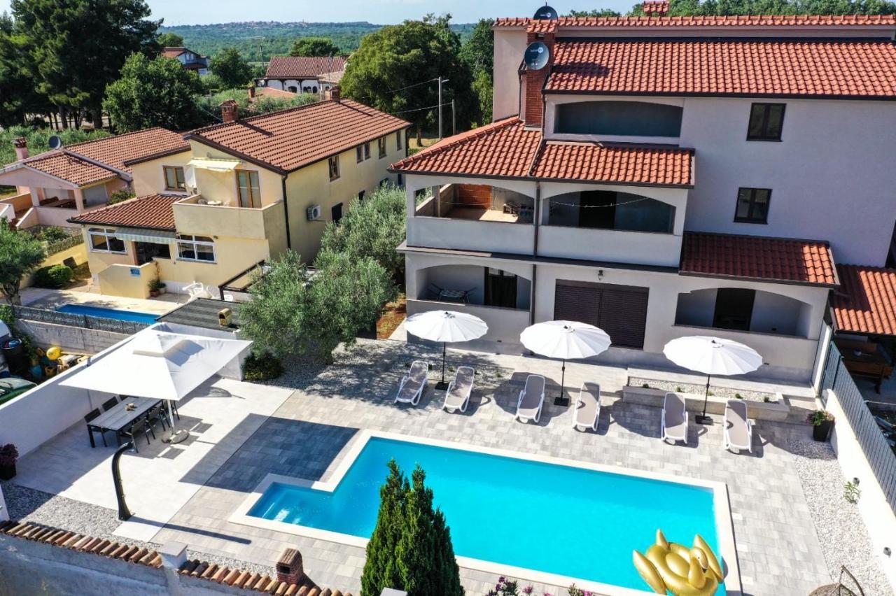 Apartment Nina With Private Pool Nova Vas  Eksteriør bilde