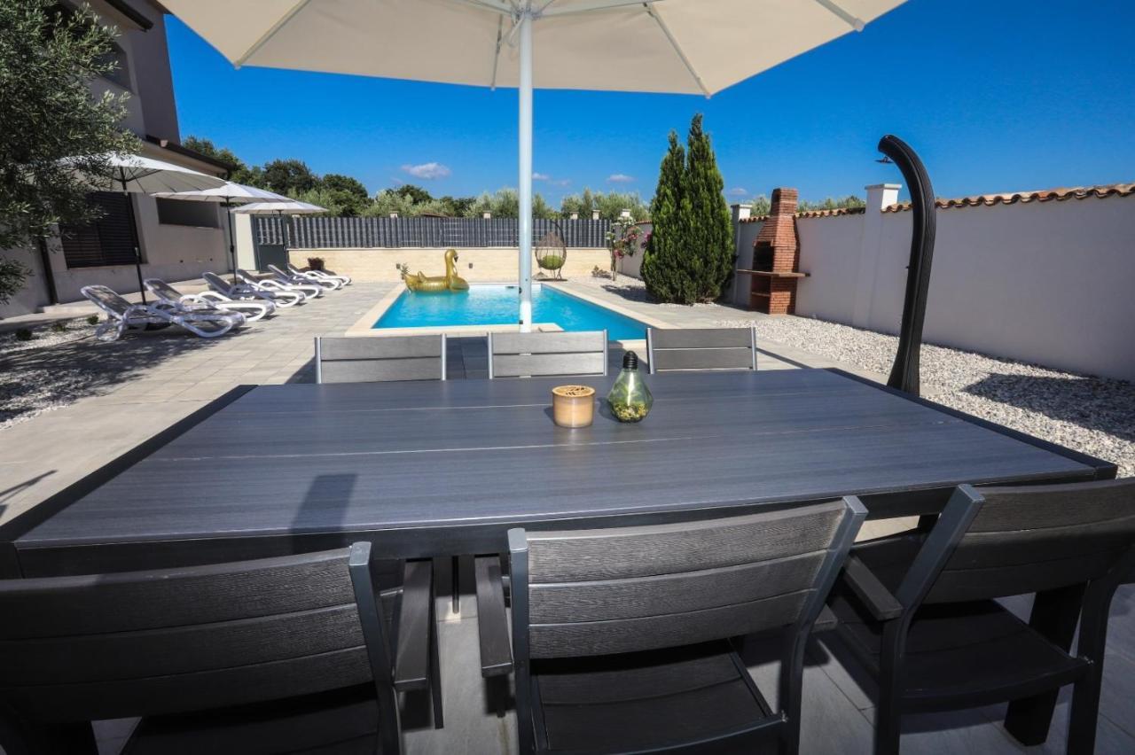 Apartment Nina With Private Pool Nova Vas  Eksteriør bilde