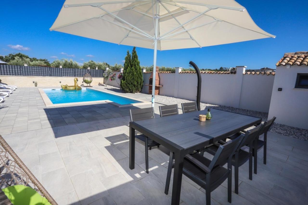 Apartment Nina With Private Pool Nova Vas  Eksteriør bilde